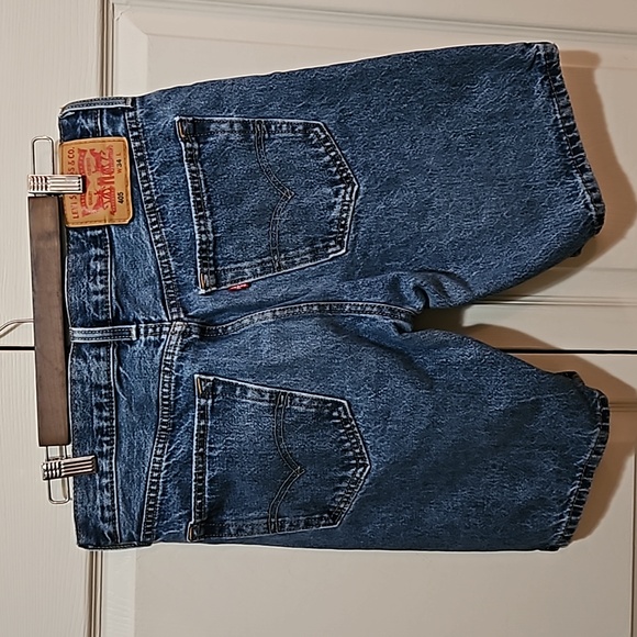 Levi 405 mens jean shorts - Picture 2 of 6